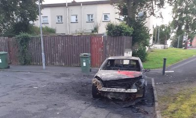 Car burnt out Portadown