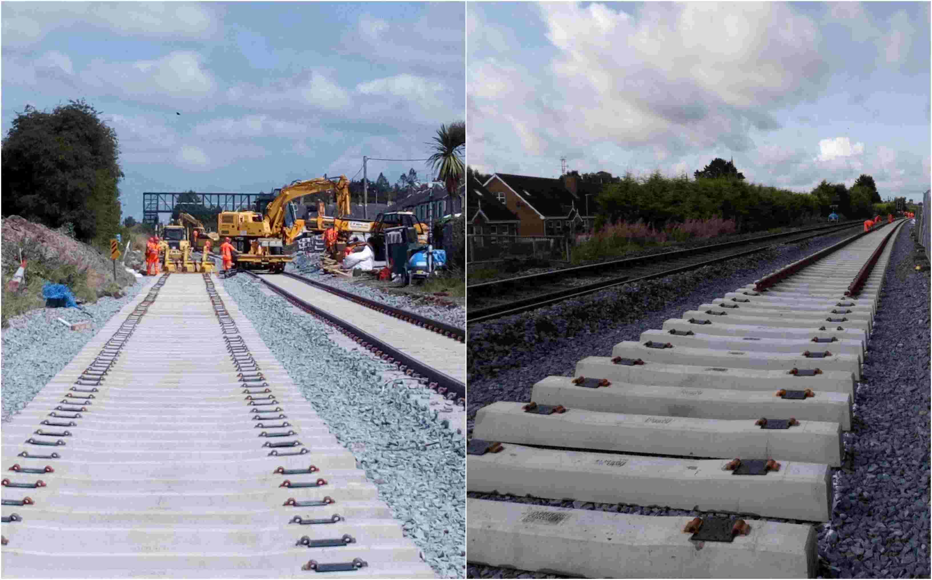 Lurgan railway work