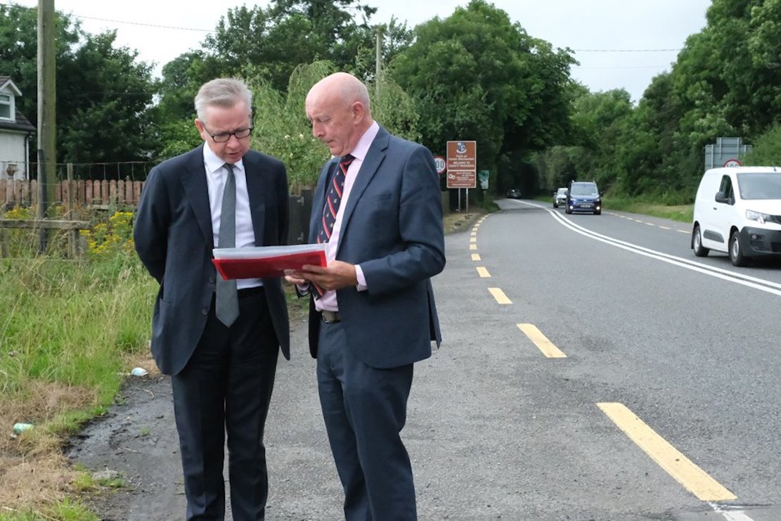 Michael Gove in Middletown