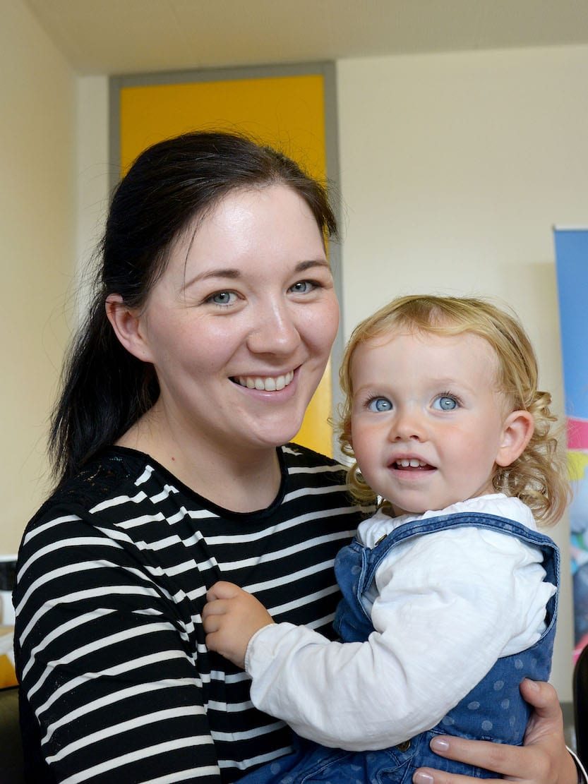 Coleen Groves and Baby Georgia