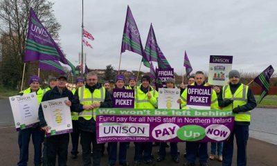 UNISON strike Craigavon Hospital