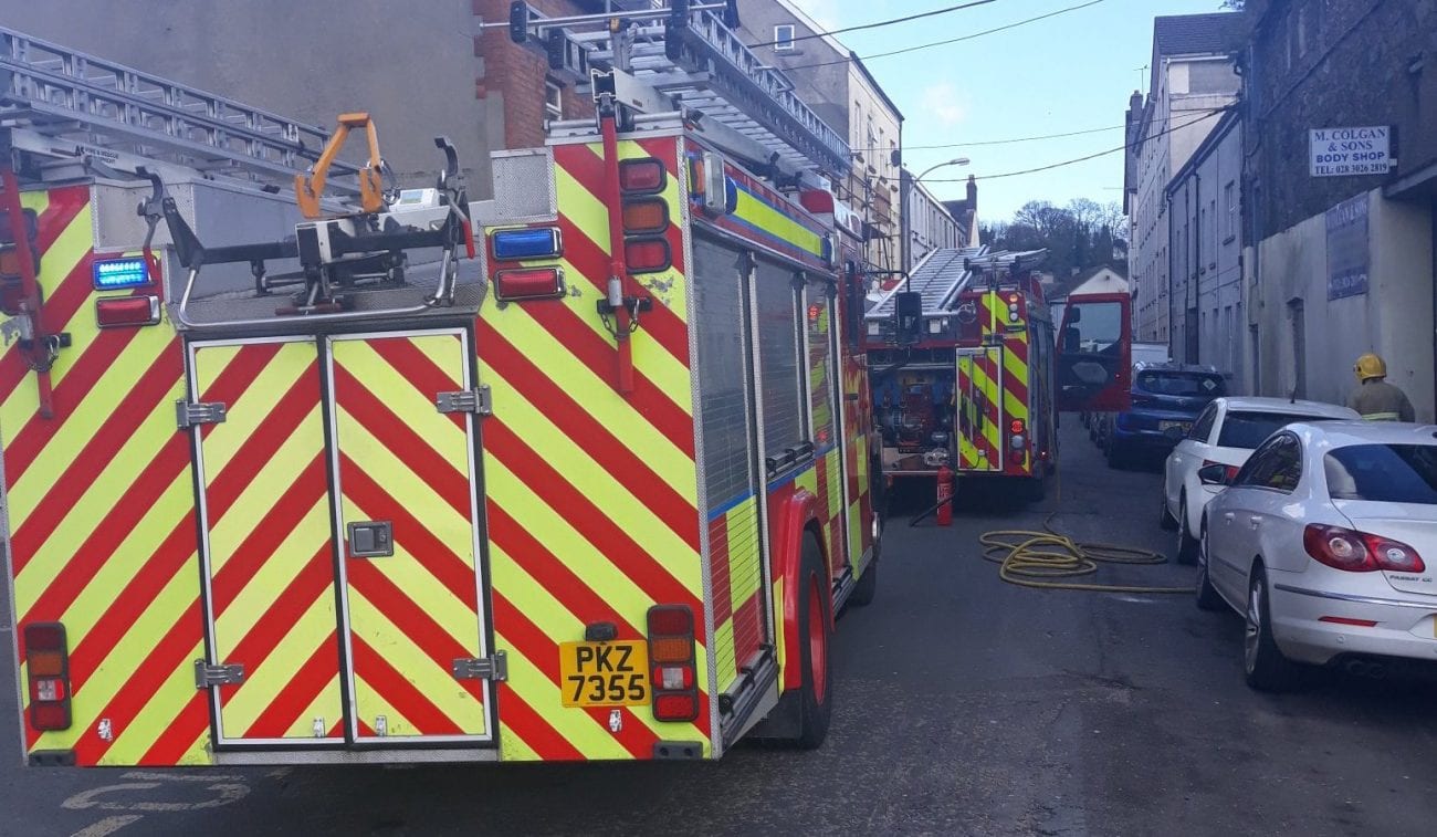 Fire Edward Street Newry