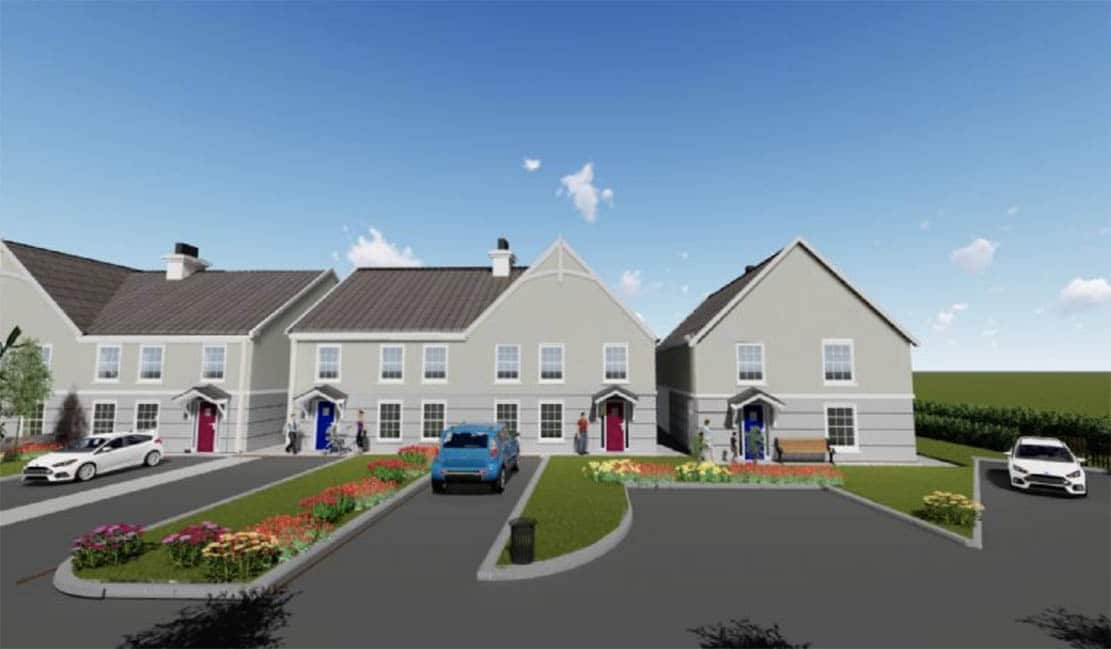 Tobar Blinne development in Meigh