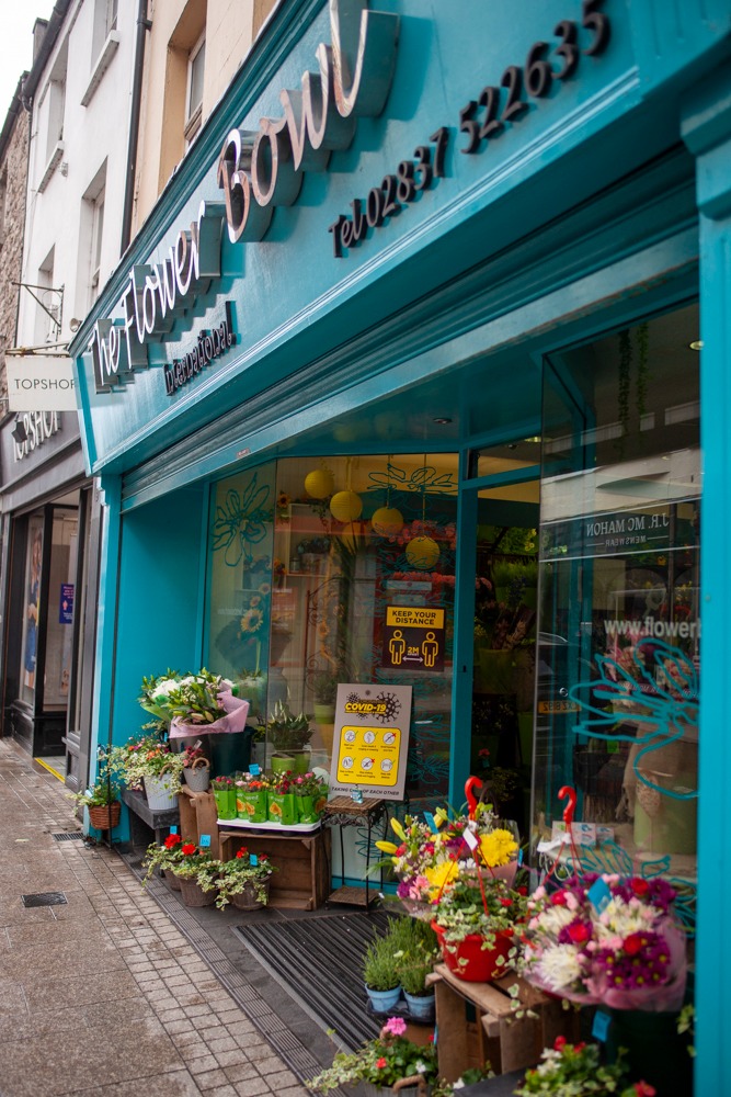 Armagh shops reopening Flower Bowl