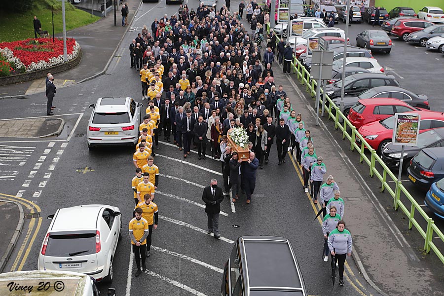 Gerard Devlin funeral