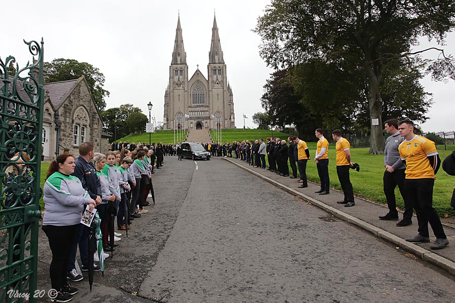 Gerard Devlin funeral