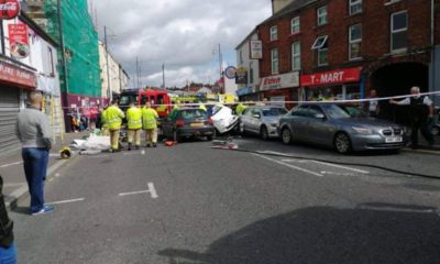 Portadown crash Bridge Street