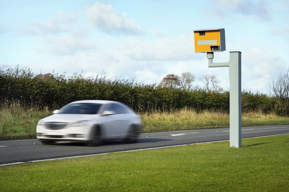 Speeding speed camera