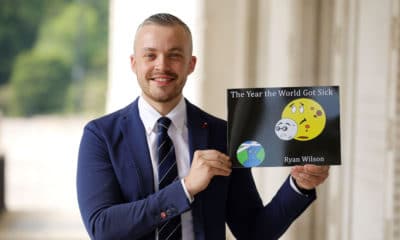 Lurgan classroom assistant and children's author Ryan Wilson