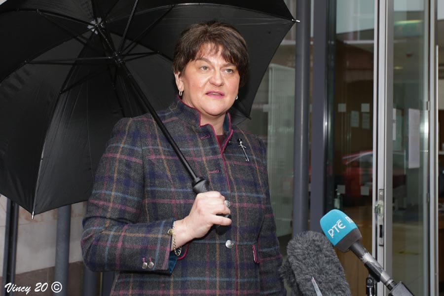 First Minister Arlene Foster