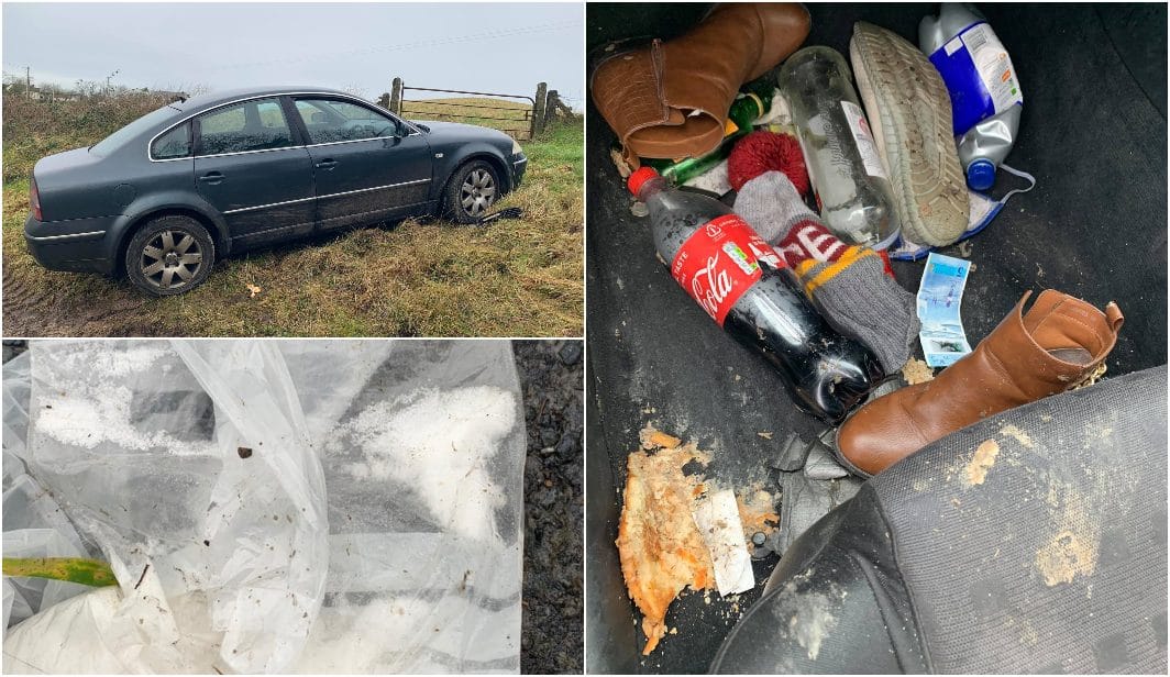 Abandoned car in Keady