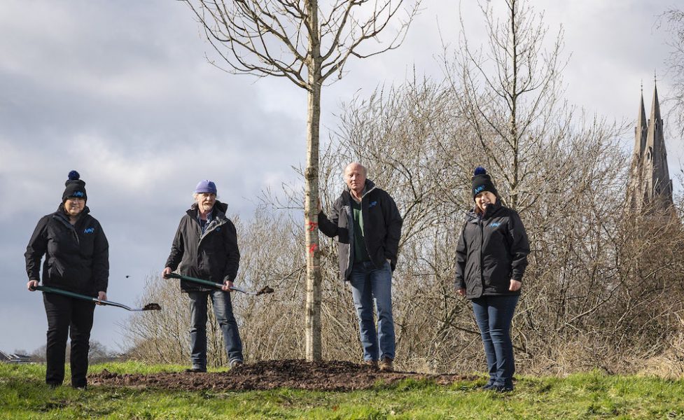 Armagh Observatory tree planting