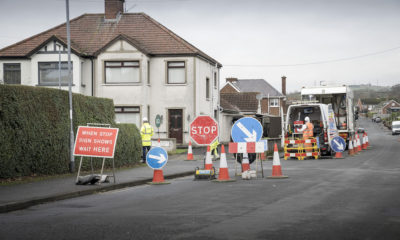 NI Water works Garvaghy Road Portadown