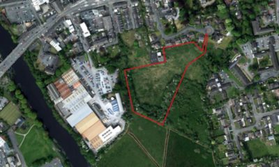 Aerial view Roslyn Avenue development Portadown