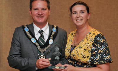 Lord Mayor Alderman Glenn Barr and Lady Mayoress, Mrs Andrea Barr