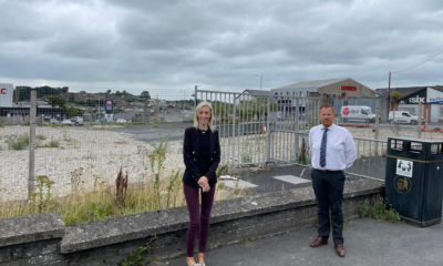 Carla Lockhart MP with Councillor Paul Greenfield