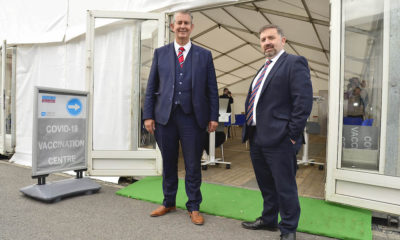 Dep of Health Minister visiting Balmoral show