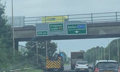 Seagoe Road bridge above Northway in Portadown