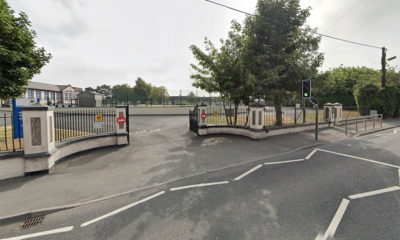 Tandragee Primary School traffic lights