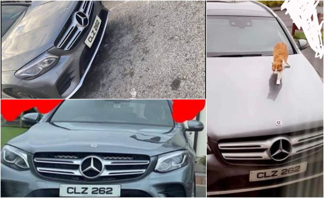 Mercedes stolen in Moy