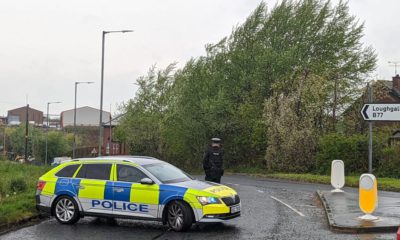 Loughgall Road Portadown police