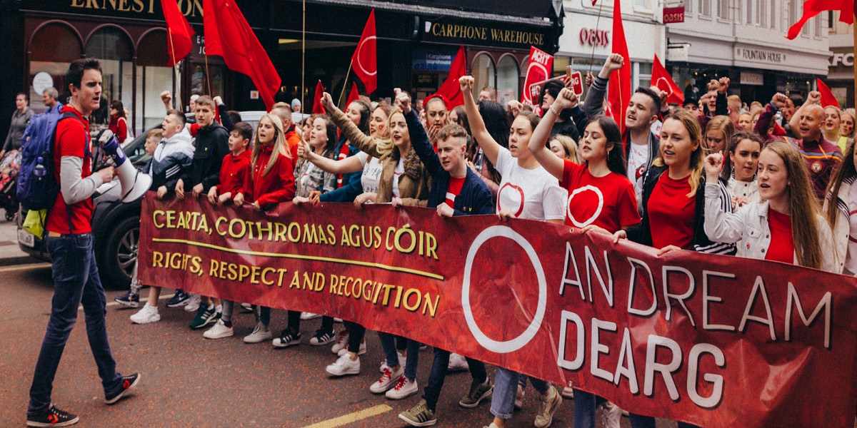 Dearg le fearg protest