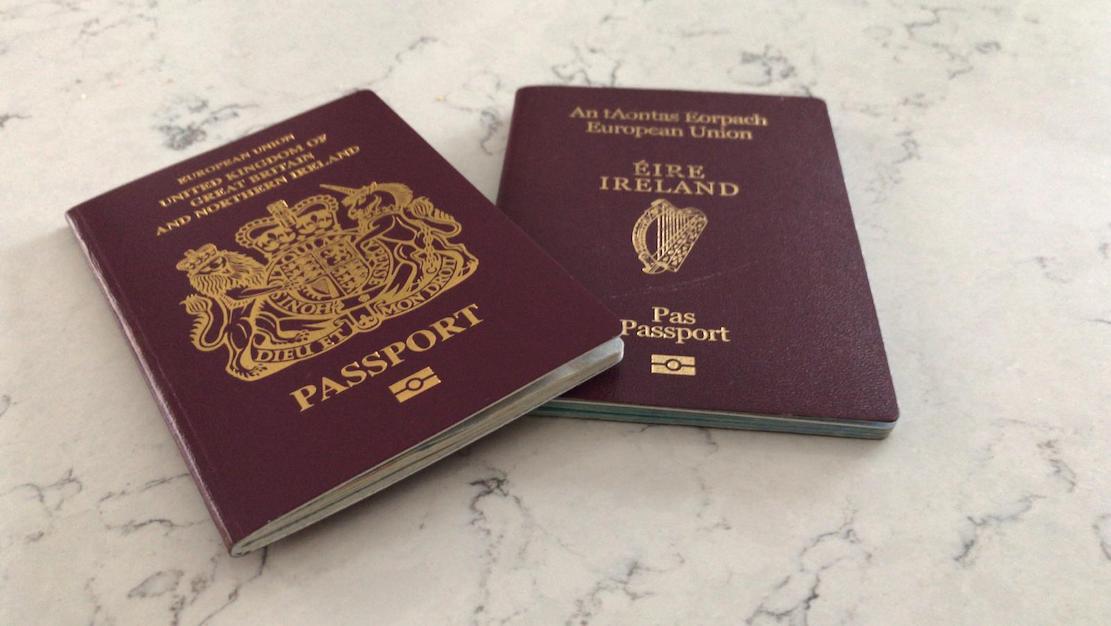 British and Irish passports