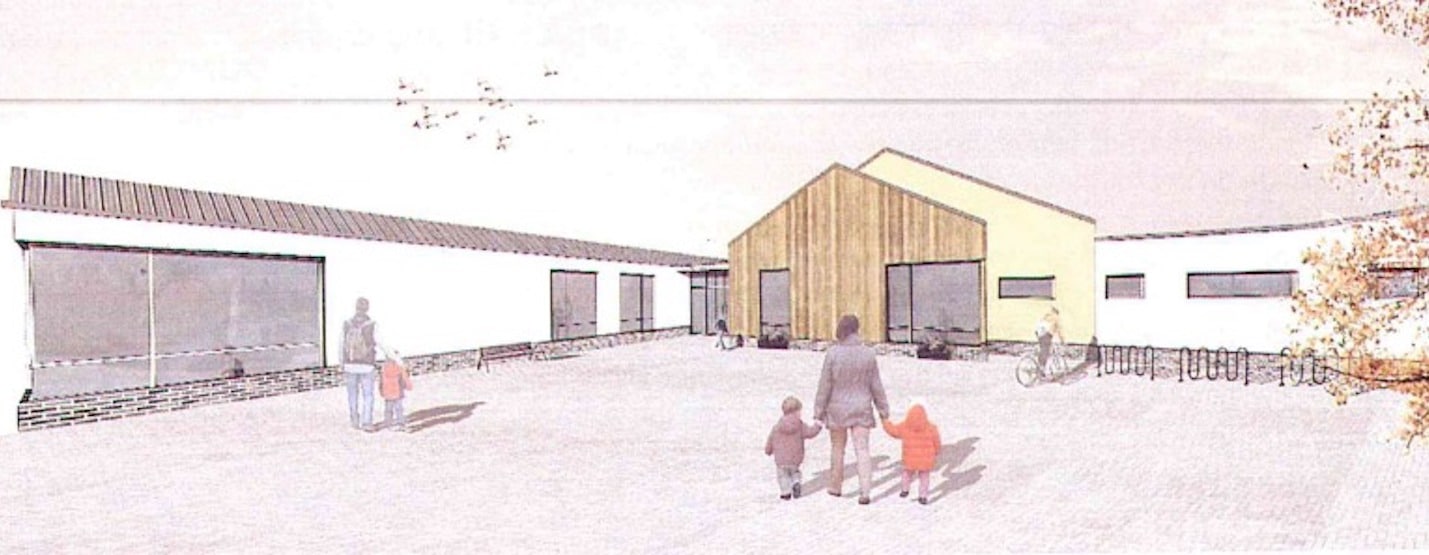 Edendork Primary School Illustration