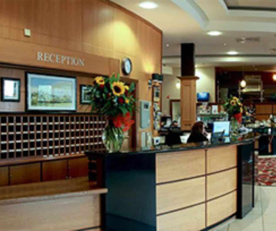 Armagh City Hotel Reception