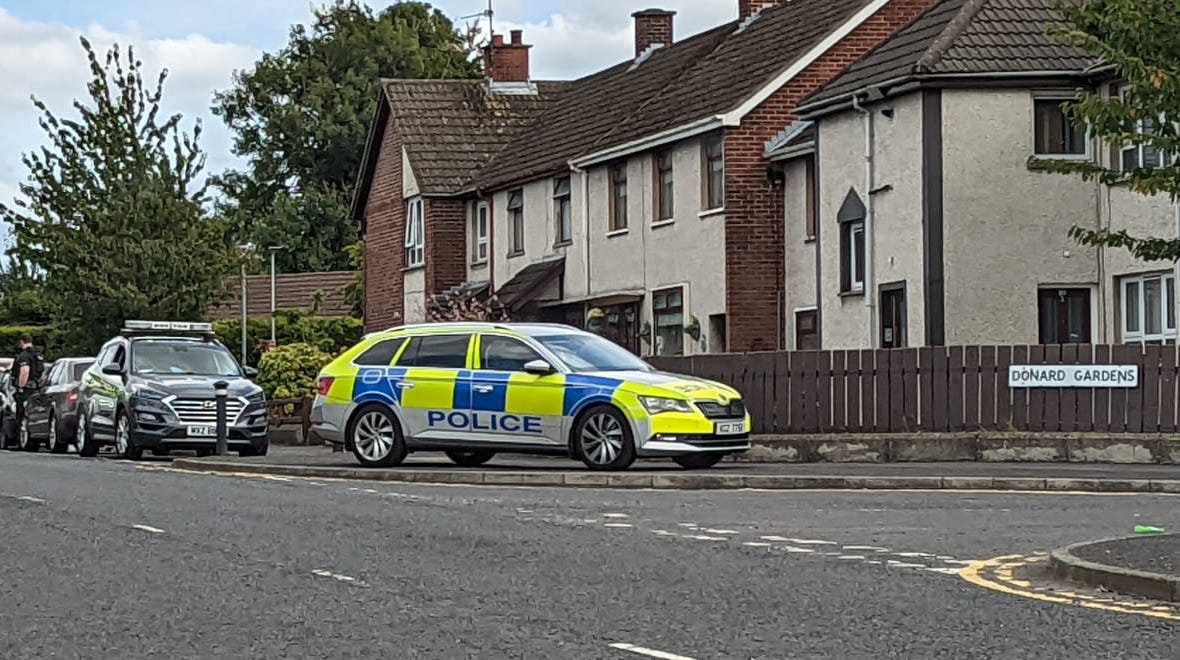 Police Donard Gardens Lurgan