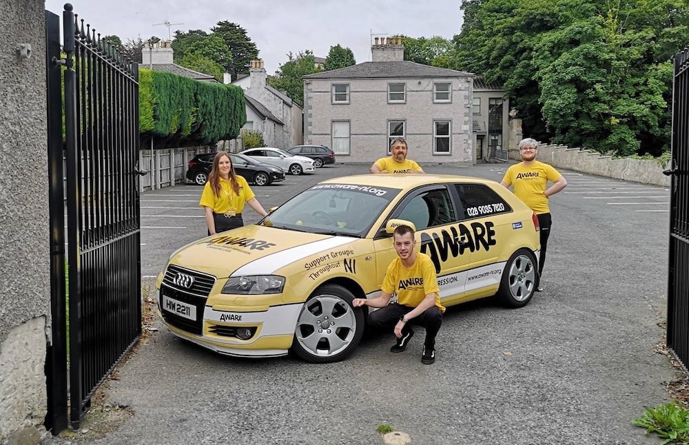 AWARE support group members at Altnaveigh House - Newry