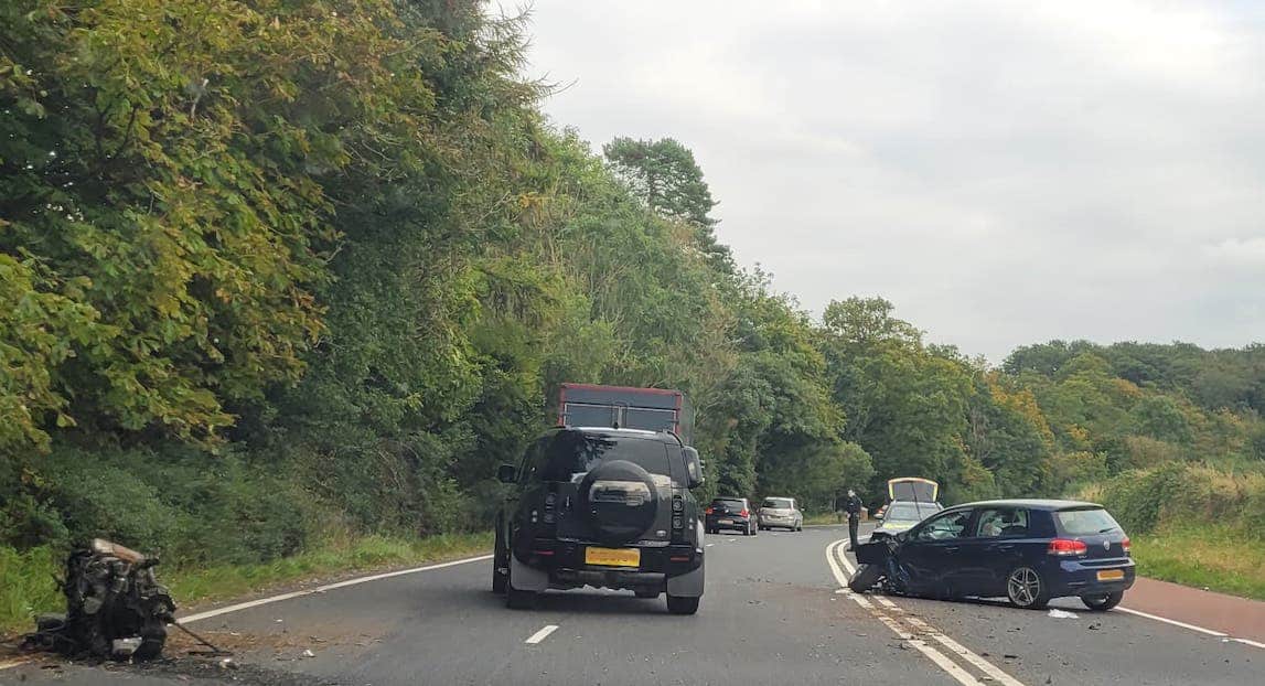 Portadown Road Armagh crash