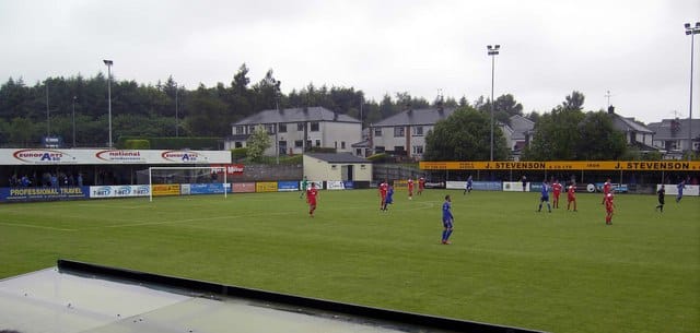 Stangmore PArk - home of Dungannon Swifts