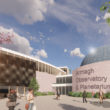 An artist’s impression of Armagh Observatory and Planetarium’s proposed Science and Education Park Redevelopment Project
