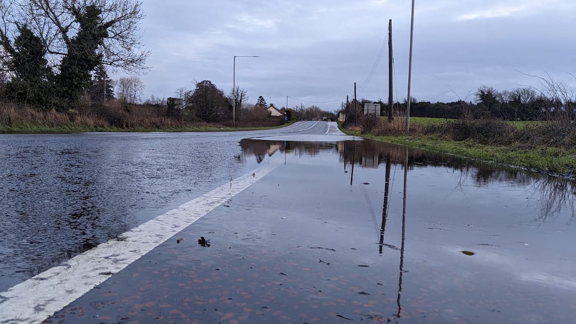 Flooding on Portadown Road Armagh