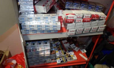 Portadown alcohol and cigarettes seizure 2