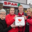 (L-R): Lisa Bailey, Janette McDonald, Dillon Rodgers and Lesley Philips of SPAR Tandragee