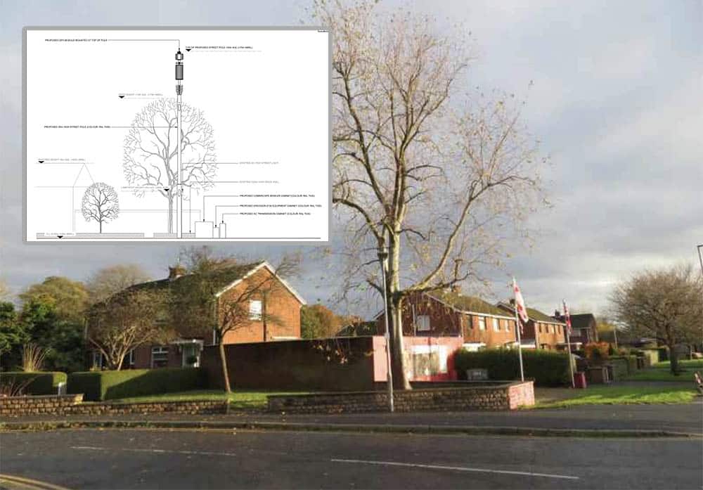 Lurgan Avenue Road 5G mast plans