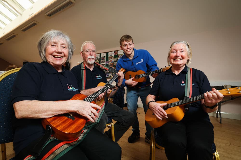 Power NI's Oliver Howie with Westenders Older People’s Group (3)