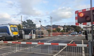 Railway crossing Lake Street in Lurgan