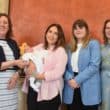 Maria McIlgorm (NI Chief Nursing Officer); Aine Edwards and Bevin O’Donnell (Maternity Service Users); Dr Dale Spence (Midwifery Officer, Department of Health)