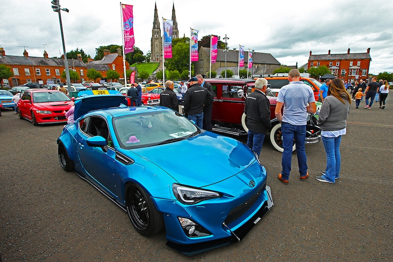 The Armagh City Car & Bike Show returned for the second time at the Shambles Market