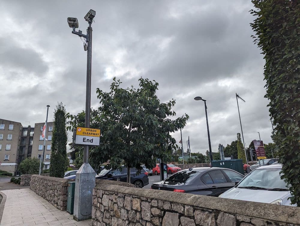 CCTV camera in Armagh city centre