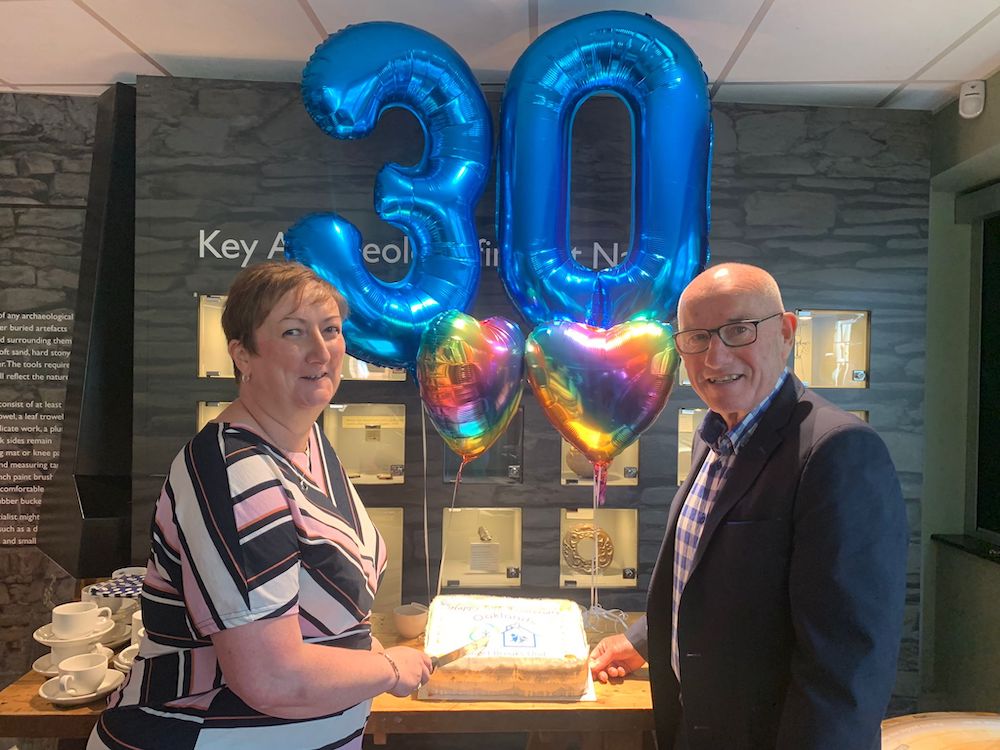 Elaine Mooney, Head of Children with Disability Services, and John Wilkinson, Non-Executive Director pictured at the event.