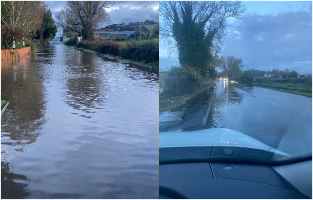 Ballycrummy Road Armagh flooding