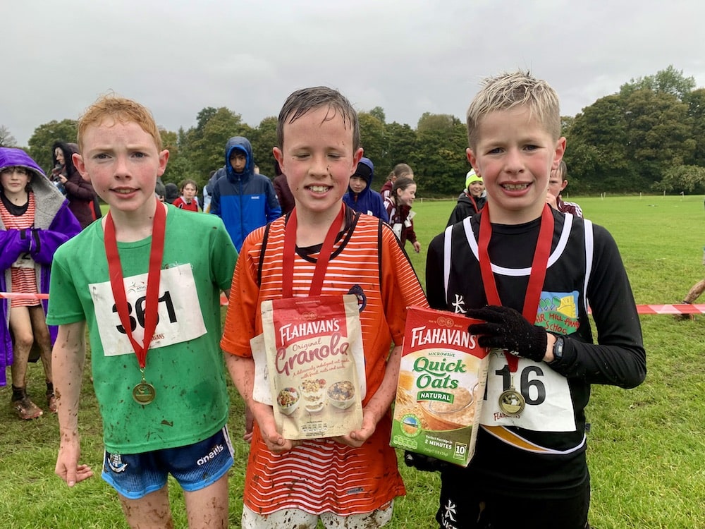 Boys Race 2 L-R - Peter Rice, 2, James Delaney, 1, Carter Carmichael, 3