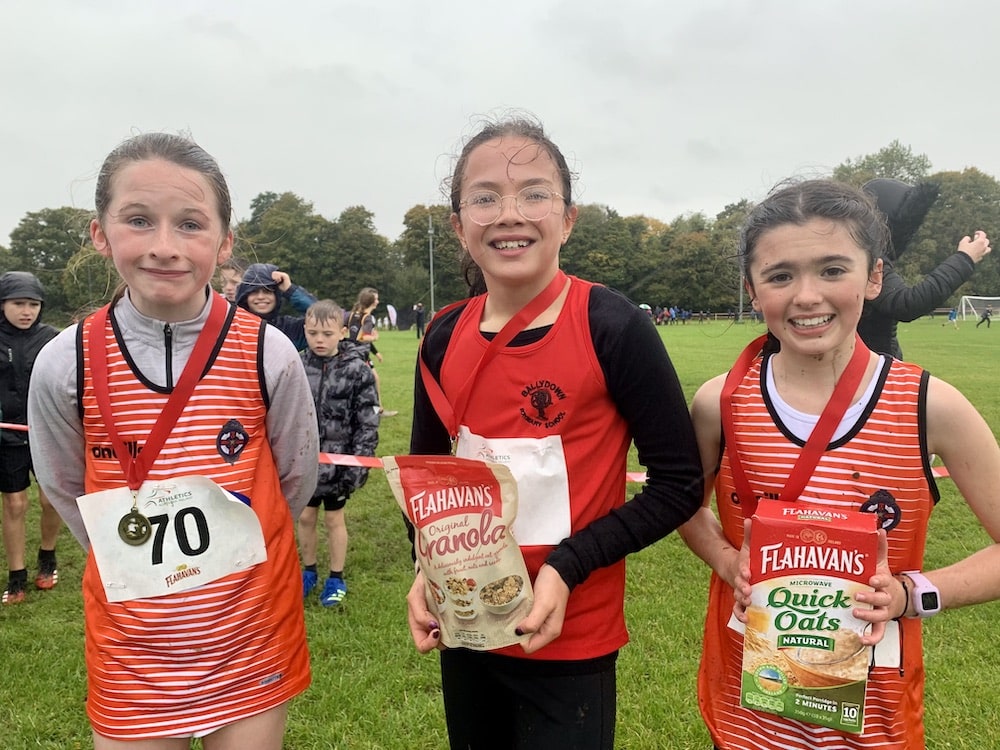 Girls Race 1 L-R - Alanna Matthews, 1, Xara Billingsley, 2, Lucy Kate Duffy, 3