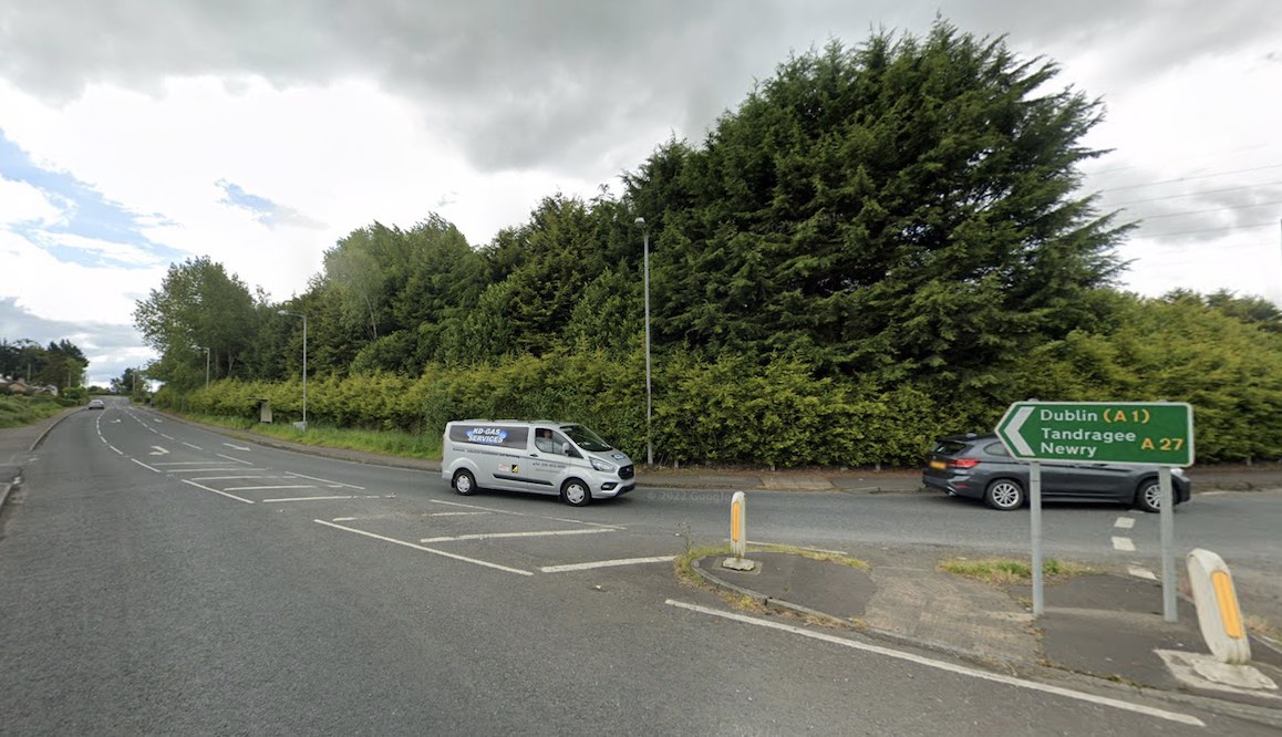 A27 Portadown Road in Tandragee