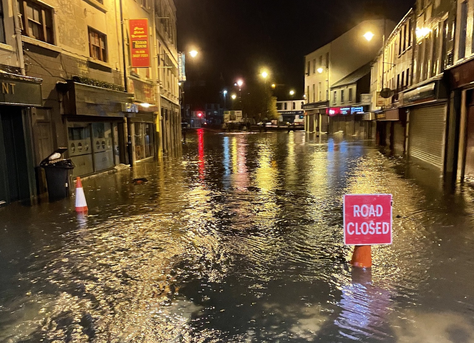 Flooding in Newry