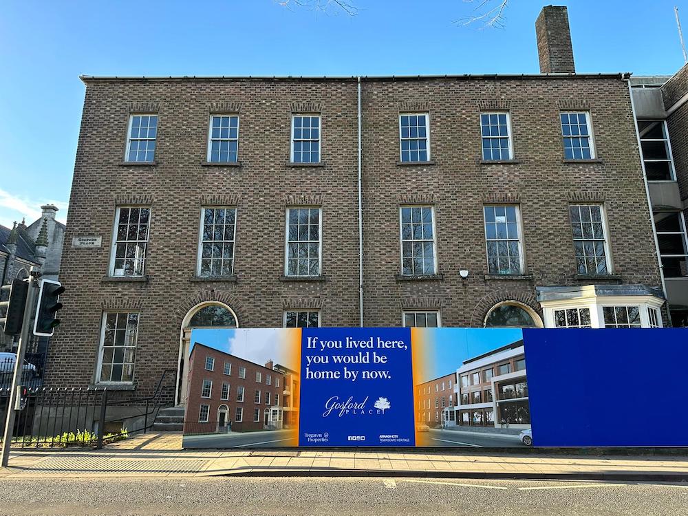 Gosford Place redevelopment in Armagh city